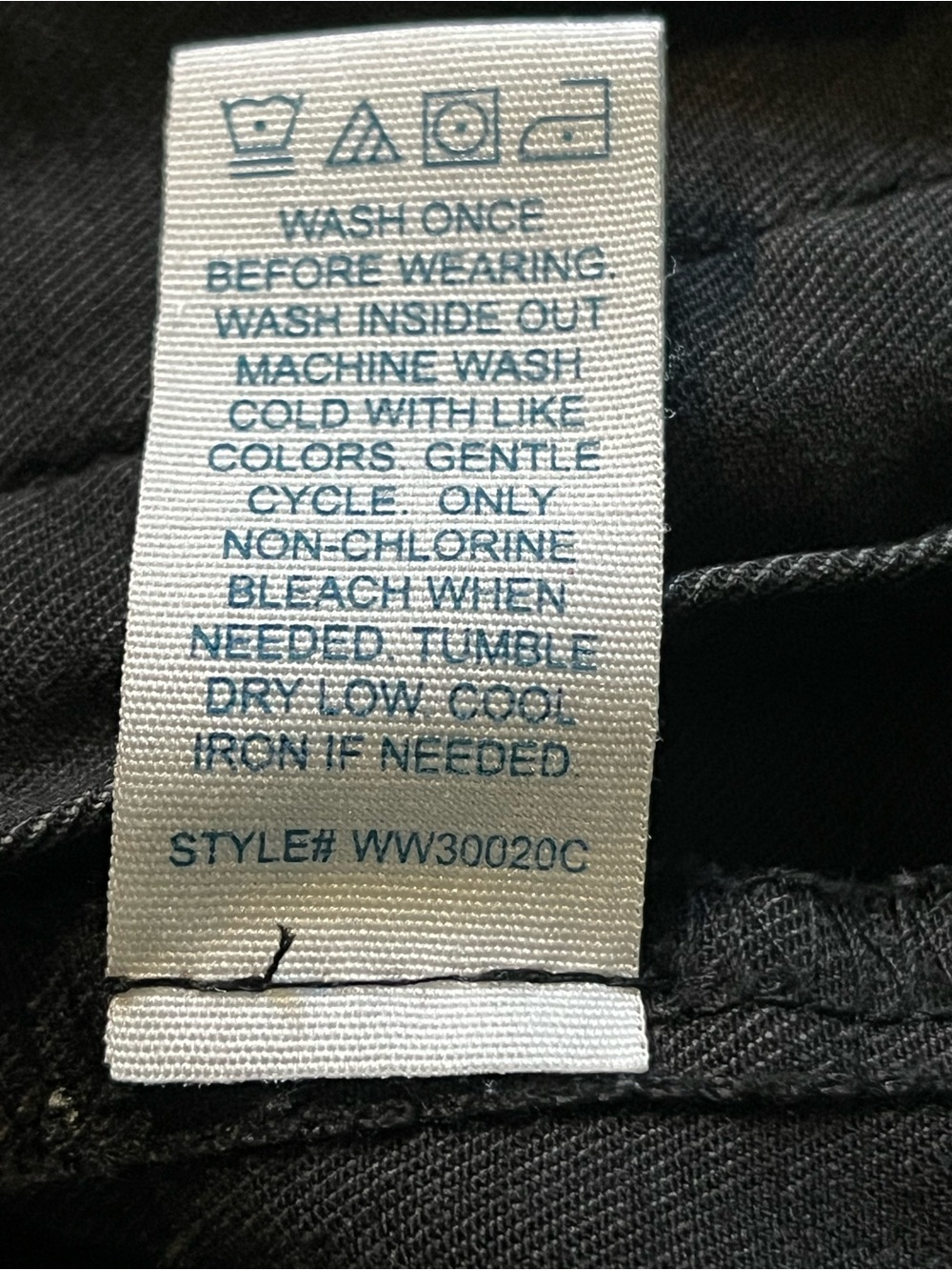 Market & Spruce Black Denim Jean Jacket - Picture 6 of 7